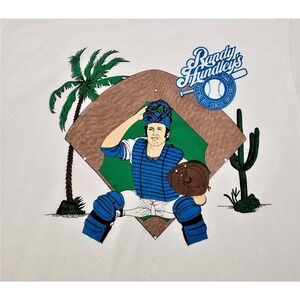 80s/90s Randy Hundley Baseball Camp Shirt Adult Medium